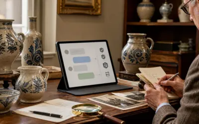 Website Chat for Antique Dealers: Privacy Questions Before Collectors Share Details